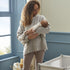 Shnuggle Air Lite Bedside Crib with Mattress- Taupe